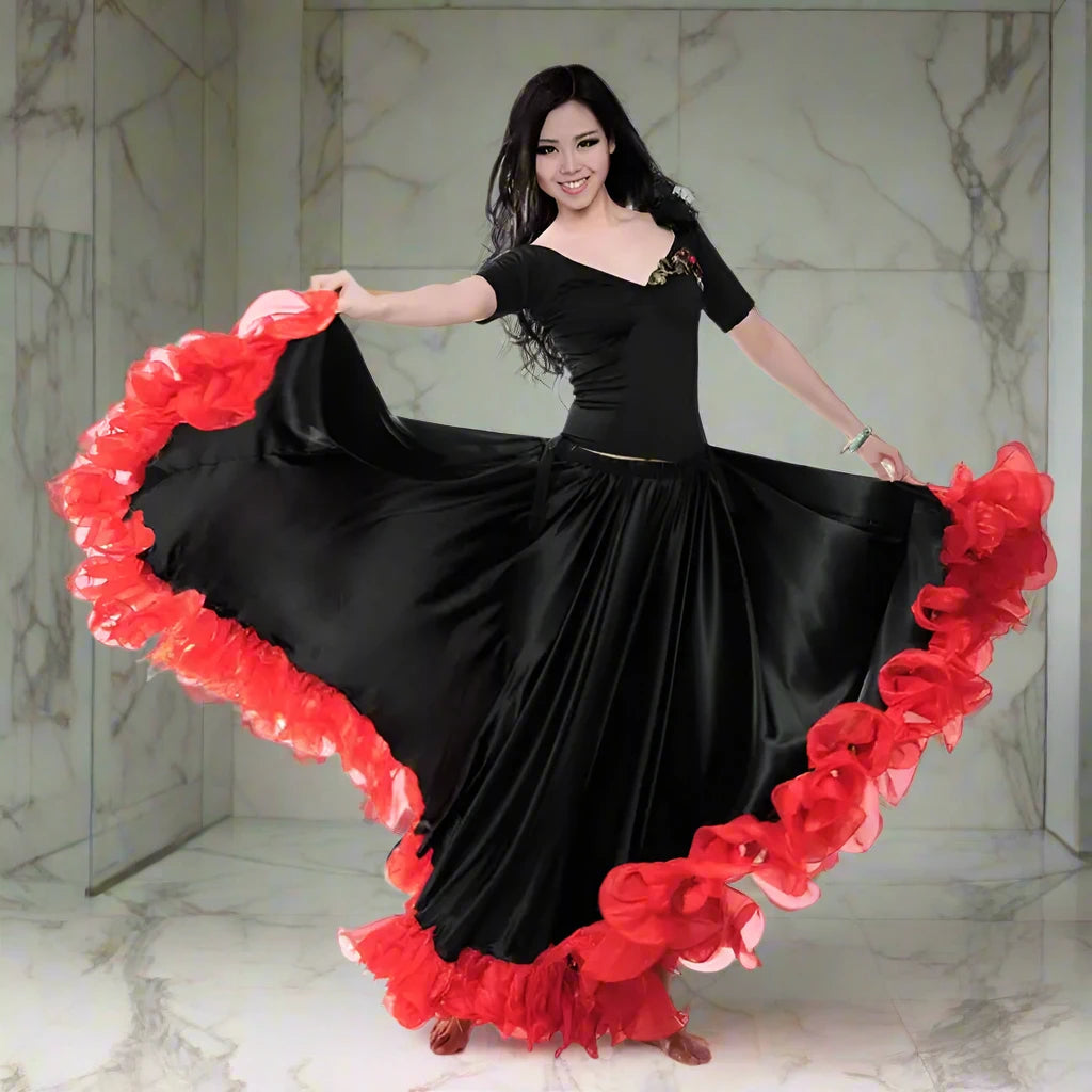 Elegant Stage Performance Skirt
