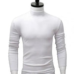 Load image into Gallery viewer, Men Half High Collar Long Sleeve Top
