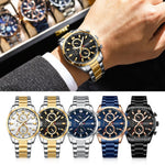 Load image into Gallery viewer, Men New Chronograph Quartz Watch
