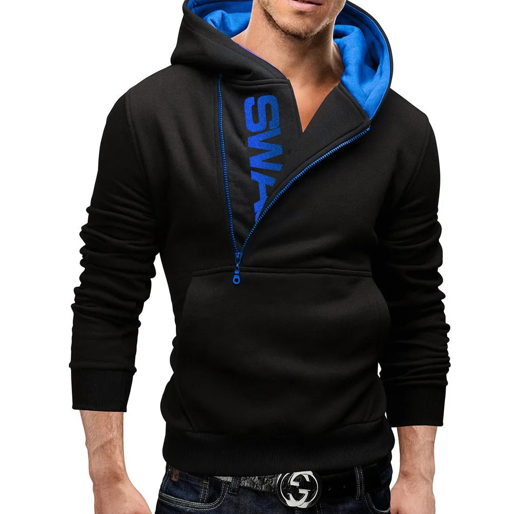 Men's Hooded Long Sleeve Sweater