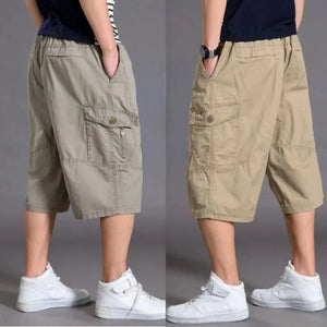 Men's Tactical Oversize Cotton Shorts
