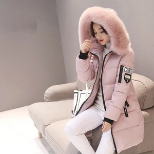 Women Warm Slim-fit Thick Coat