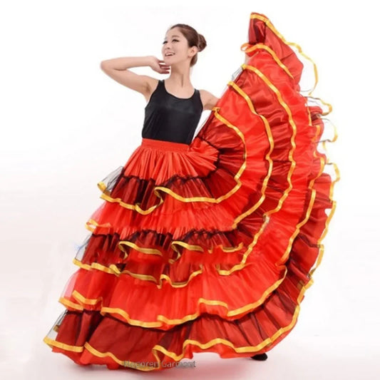 Big Swing Flamenco Skirt for Women