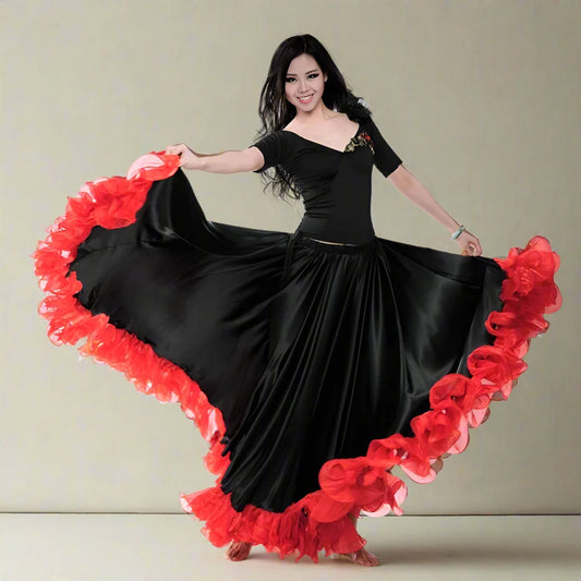 Elegant Stage Performance Skirt