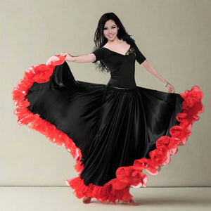 Elegant Stage Performance Skirt