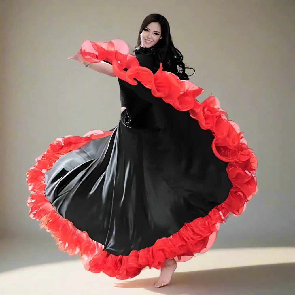 Elegant Stage Performance Skirt