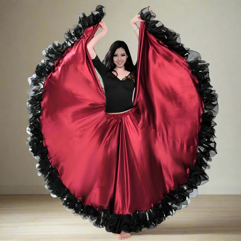 Elegant Stage Performance Skirt