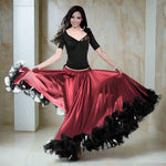 Load image into Gallery viewer, Elegant Stage Performance Skirt
