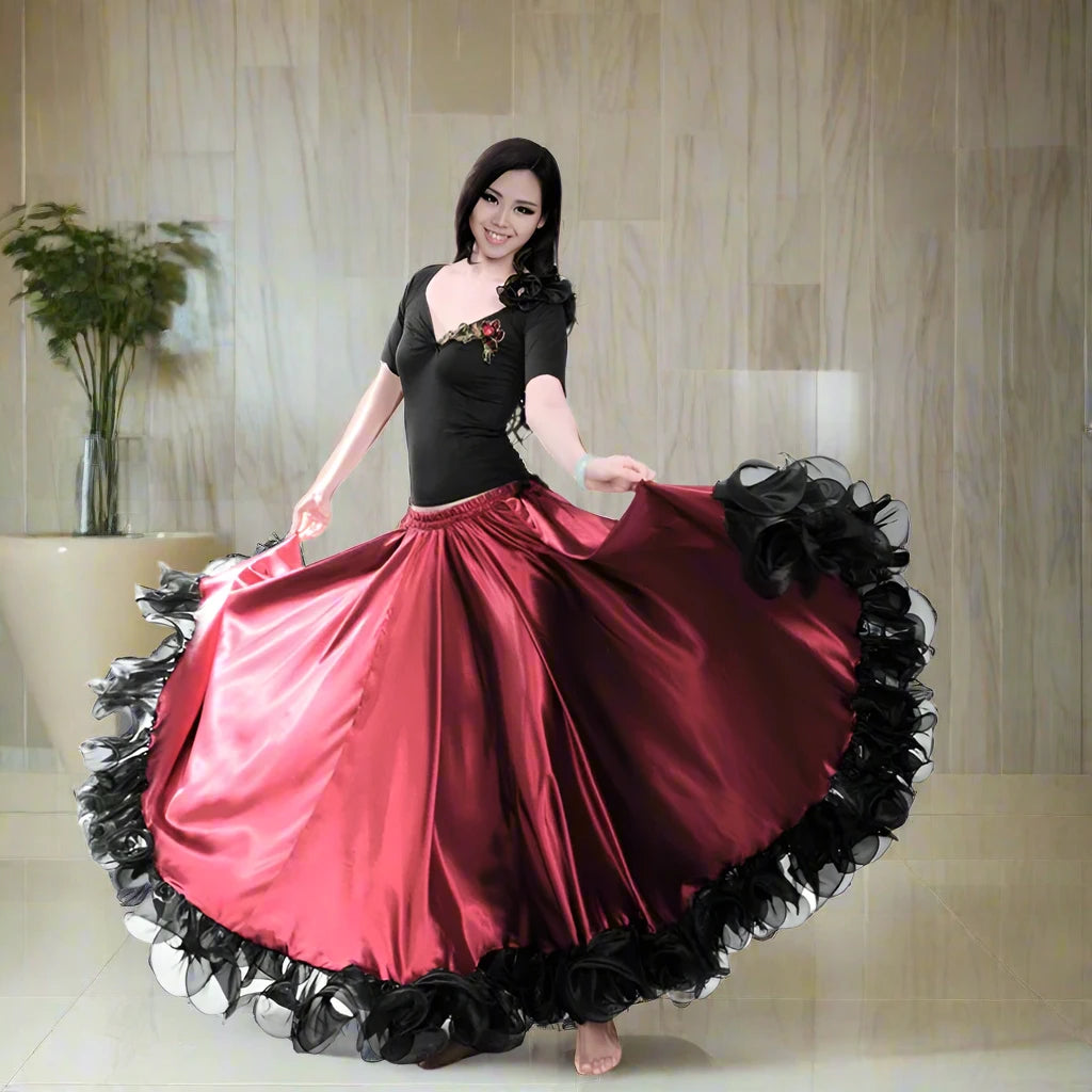 Elegant Stage Performance Skirt