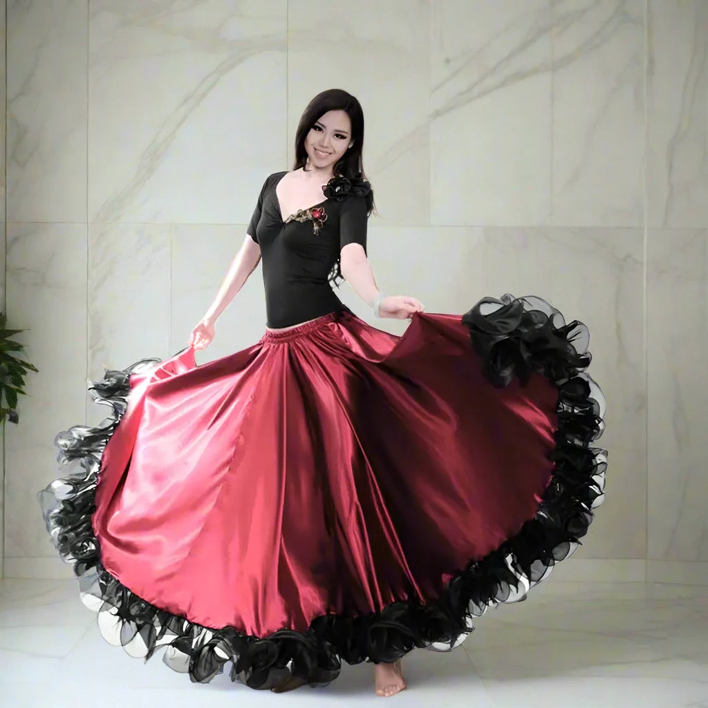 Elegant Stage Performance Skirt