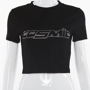 Women Cosmic Graphic Summer Top