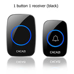 Load image into Gallery viewer, CACAZI Wireless Waterproof Doorbell 300m Range

