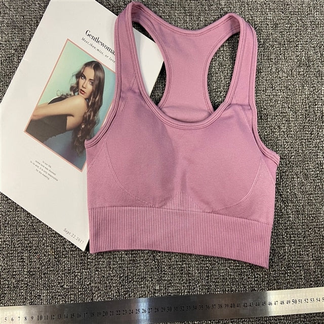 Women Seamless Fitness High Waist Yoga Suit