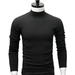 Load image into Gallery viewer, Men Half High Collar Long Sleeve Top
