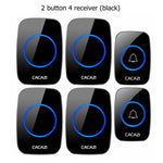 Load image into Gallery viewer, CACAZI Wireless Waterproof Doorbell 300m Range
