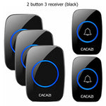 Load image into Gallery viewer, CACAZI Wireless Waterproof Doorbell 300m Range
