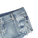 Carica l&#39;immagine nel visualizzatore di Gallery, New Sexy Low Waist Jeans Denim Shorts
