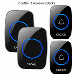Load image into Gallery viewer, CACAZI Wireless Waterproof Doorbell 300m Range
