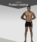 Carica l&#39;immagine nel visualizzatore di Gallery, Male 3D Under Wear Shorts
