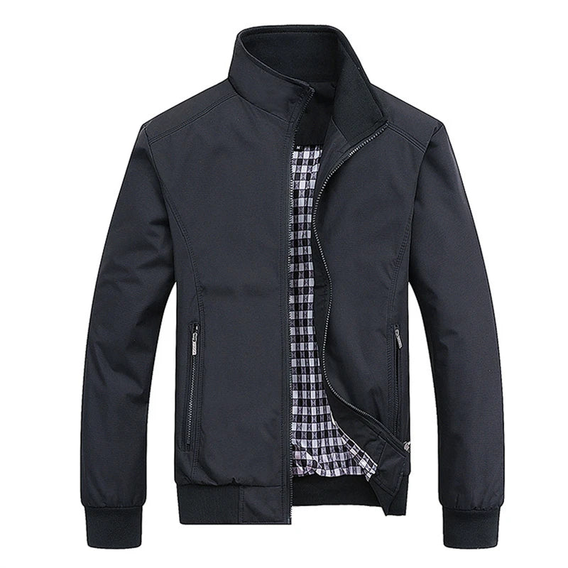 Men's Slim Bomber Coat