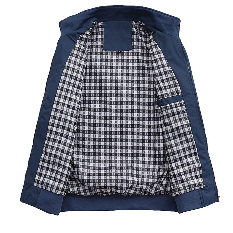 Men's Slim Bomber Coat