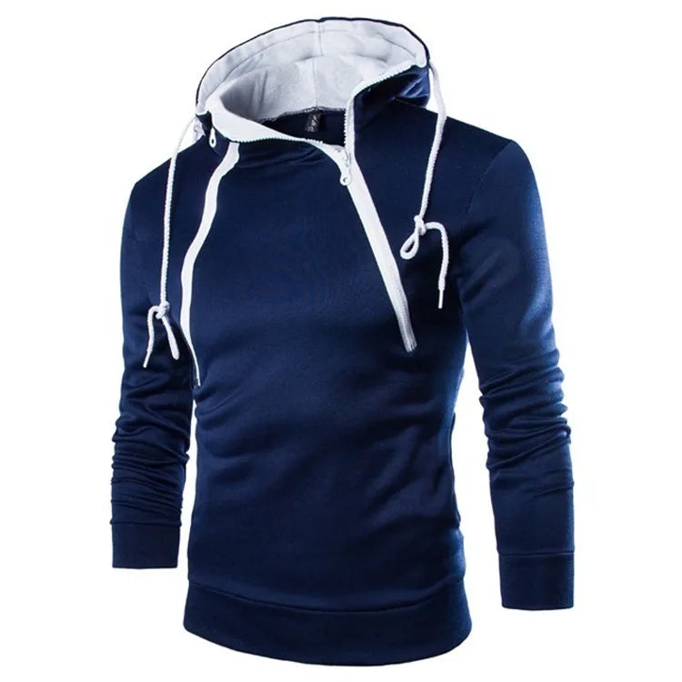 Men's Hooded Long Sleeve Sweater