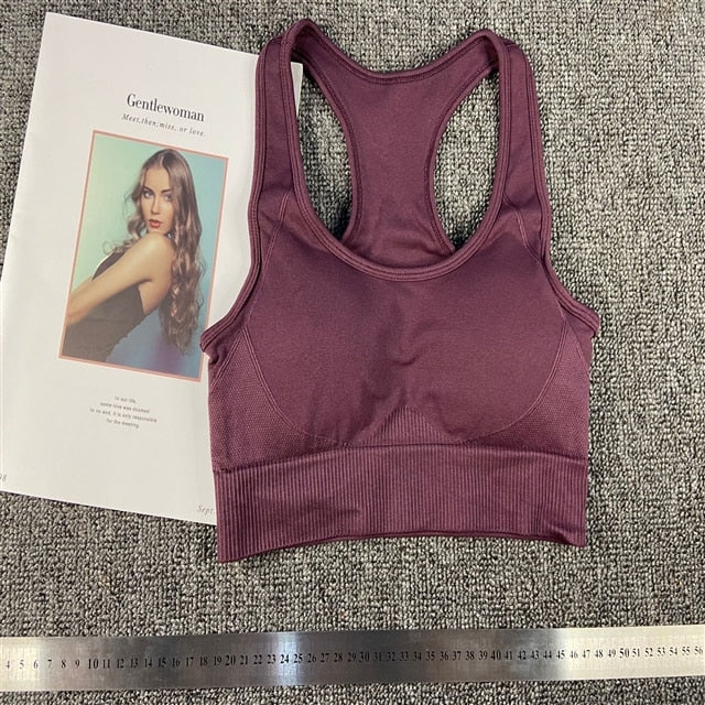 Women Seamless Fitness High Waist Yoga Suit