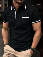 Load image into Gallery viewer, Men&#39;s Casual short sleeve Polo shirt

