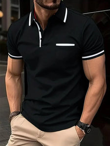 Men's Casual short sleeve Polo shirt
