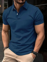 Load image into Gallery viewer, Men&#39;s Short Sleeve Polo Shirt
