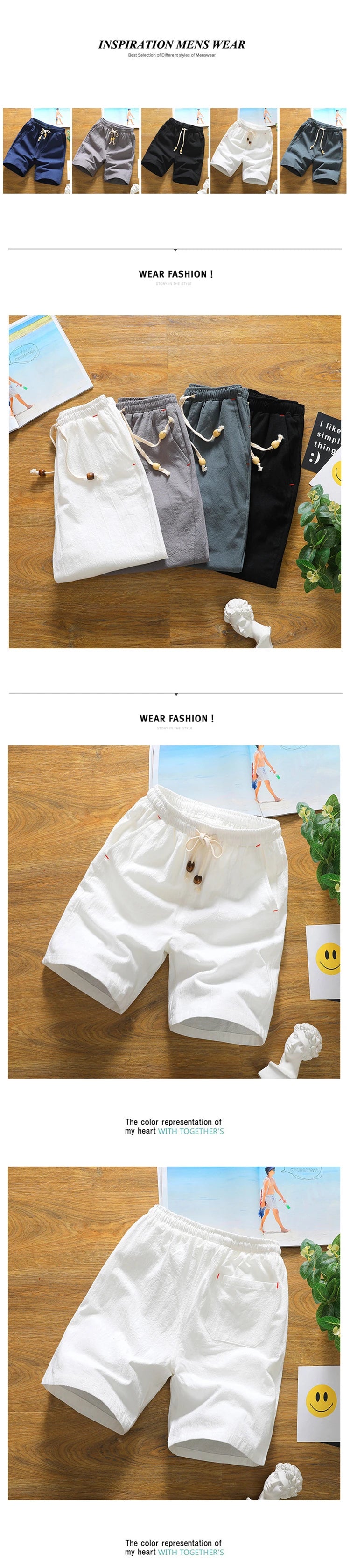 Men's Five-Point Loose Shorts