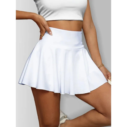Women's High Waist Quick Drying Fitness Skirt