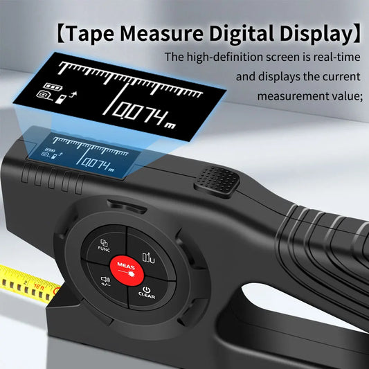 3in1 Digital Display Laser Ruler