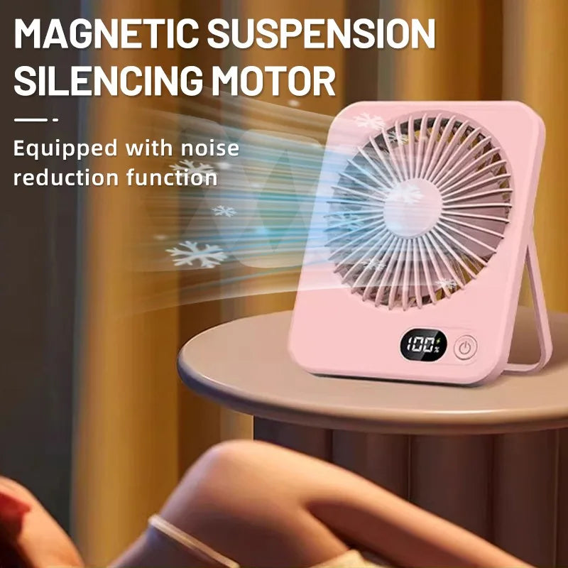 Mini USB Rechargeable Portable Desktop Fan
