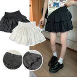 Load image into Gallery viewer, Woman Y2k Short White Chiffon Skirt
