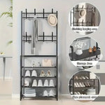 Load image into Gallery viewer, Clothes Hanger Multi-Layer Shoe Rack
