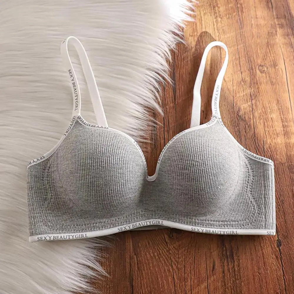 Seamless Invisible Push-Up Bralette Bra