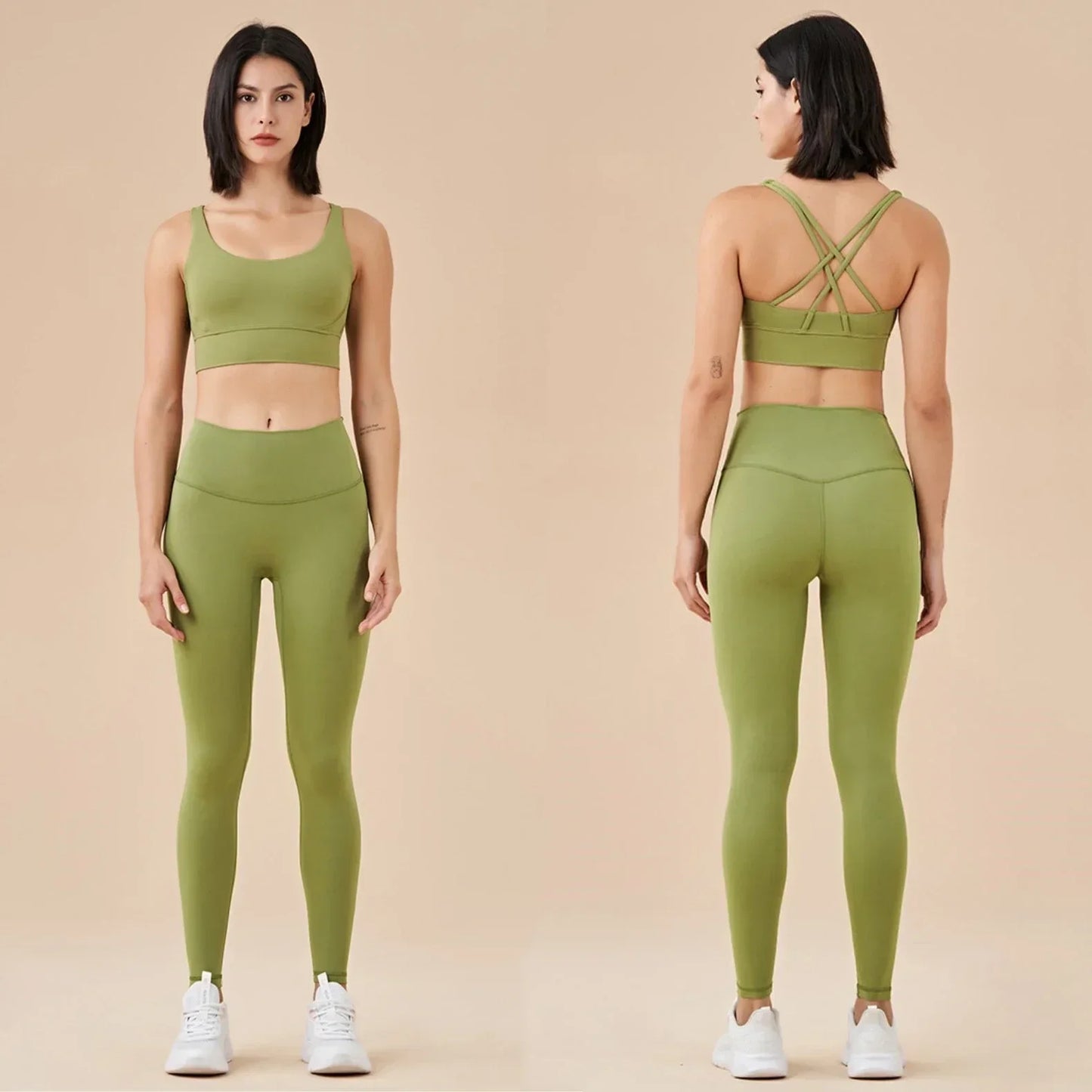 Women's 2Piece Seamless Yoga Set.