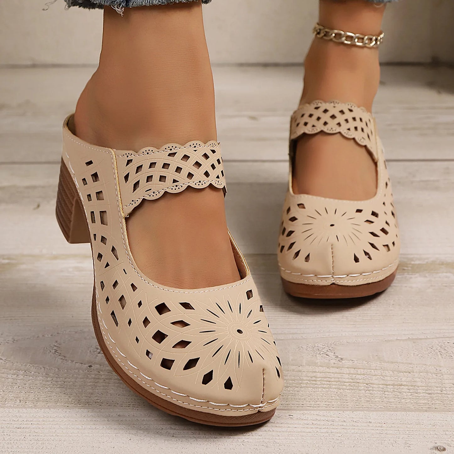 Low Heel Wedges For Women.