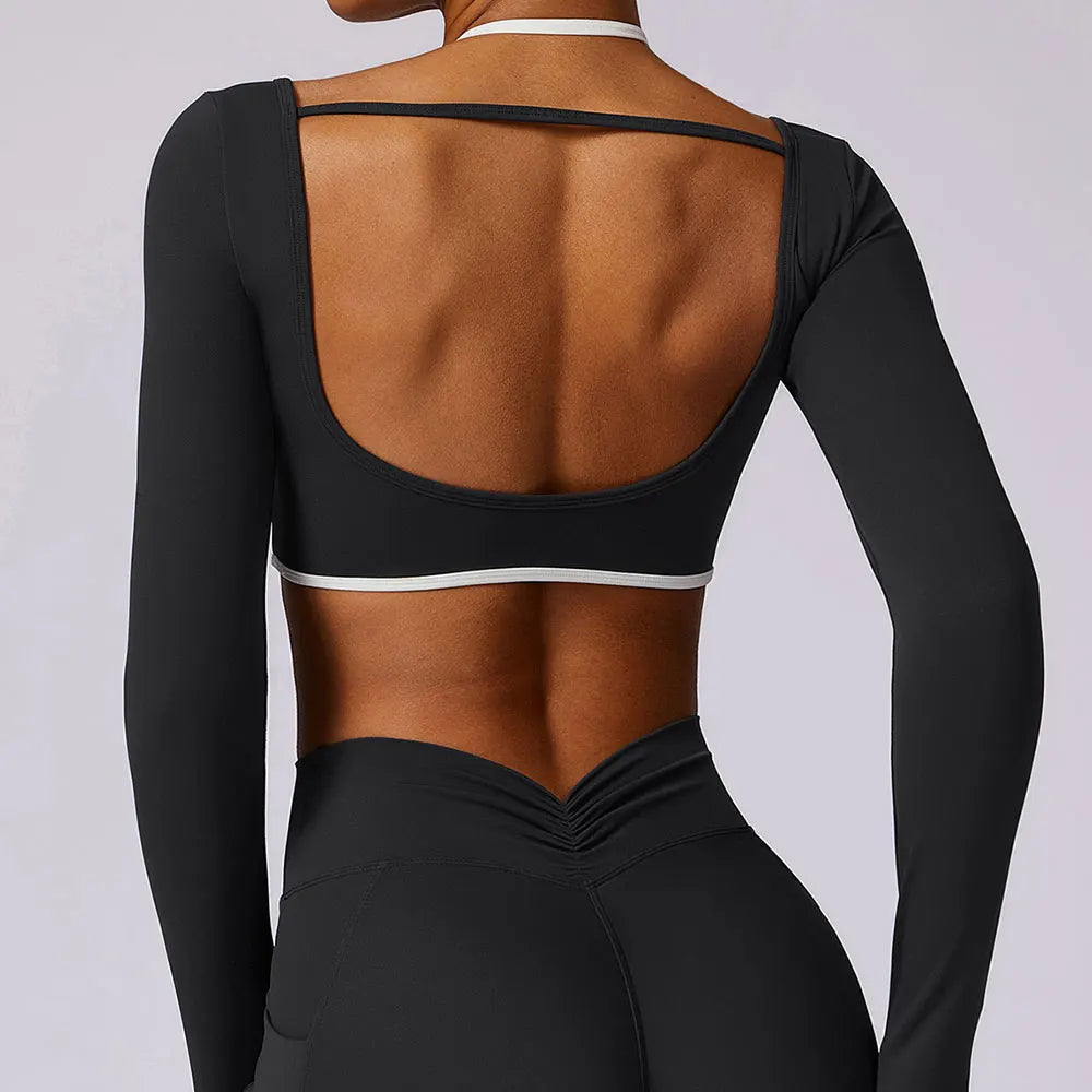 Fitness Running Gym Workout Yoga Top.