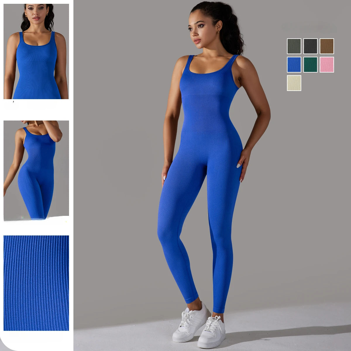 Women Seamless Tight Fitting Yoga Suit