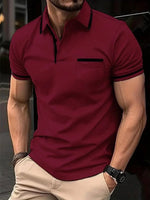 Load image into Gallery viewer, Men&#39;s Casual short sleeve Polo shirt
