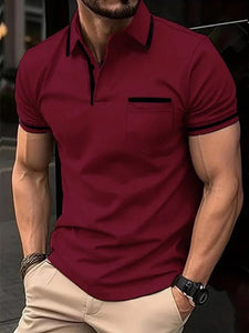 Men's Casual short sleeve Polo shirt