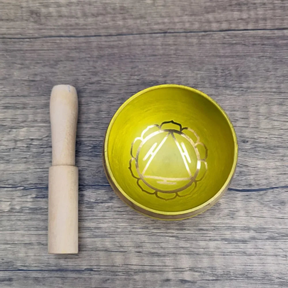 Buddhist Chakras Meditation Therapy Sound Bowls