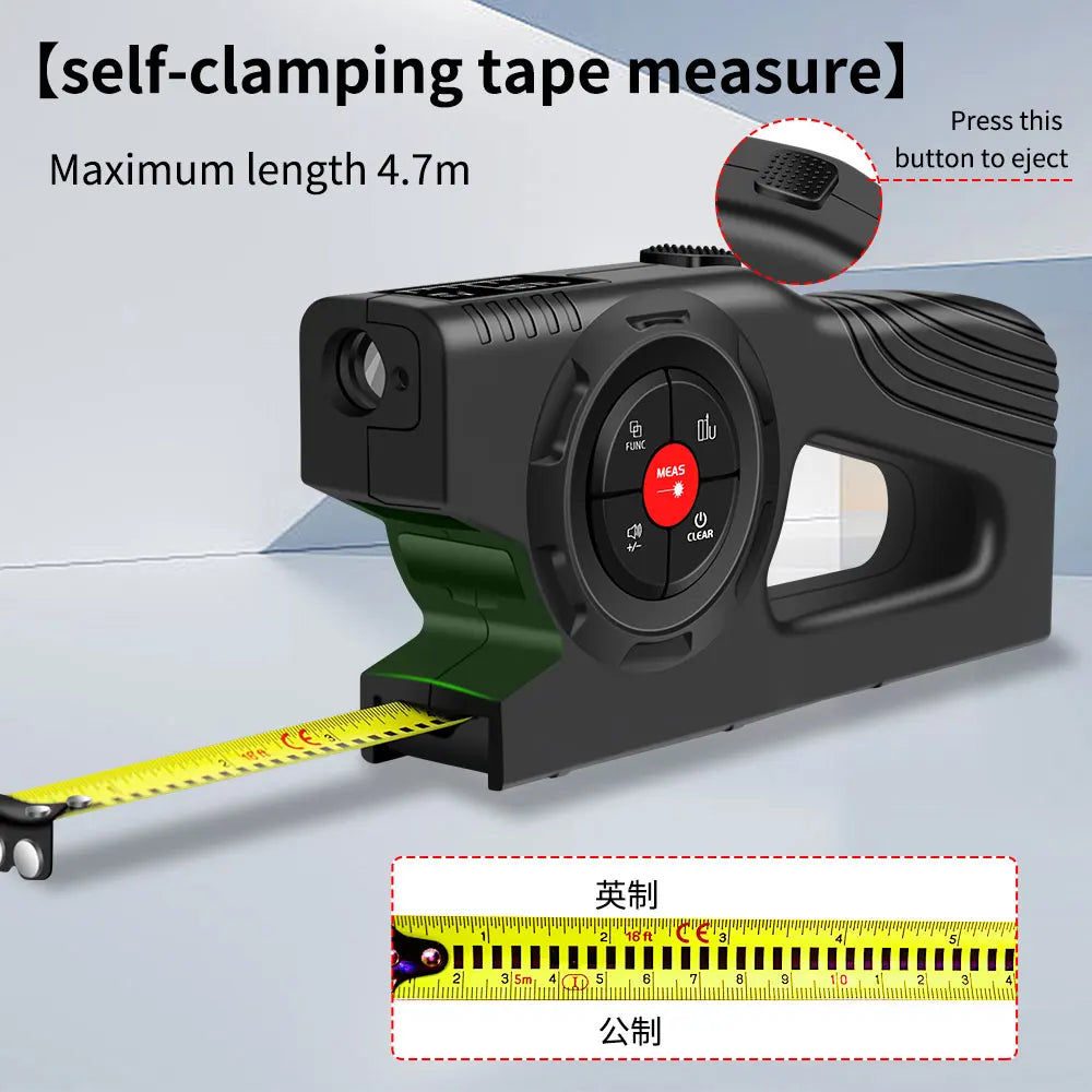 3in1 Digital Display Laser Ruler