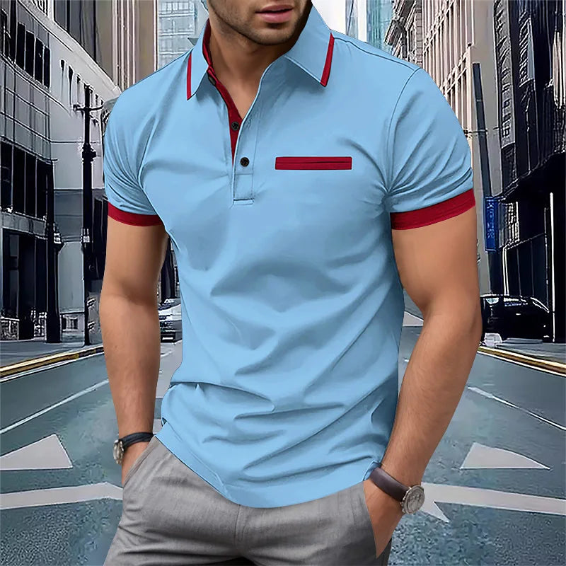 Men's Short Sleeved Polo Shirt