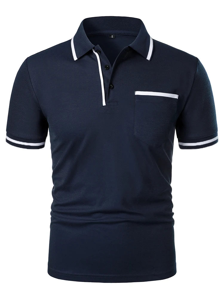 Men's Casual short sleeve Polo shirt