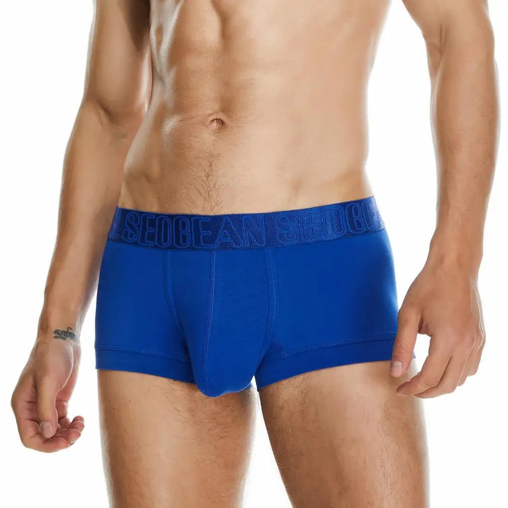 Men's Breathable Cotton Underwear Boxers