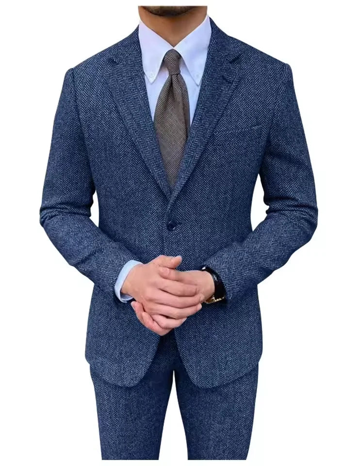 Men's 2 piece Retro British Suit