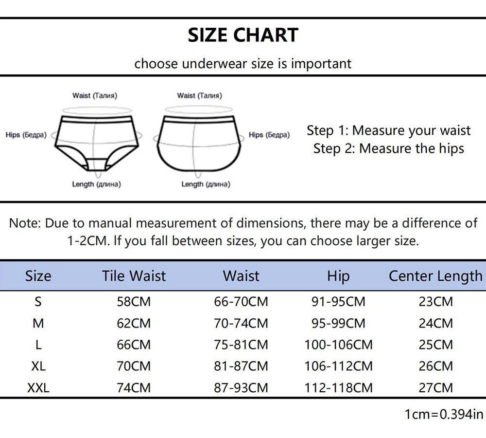 Women's 3PCS Contrast Lace Striped Cotton Briefs.